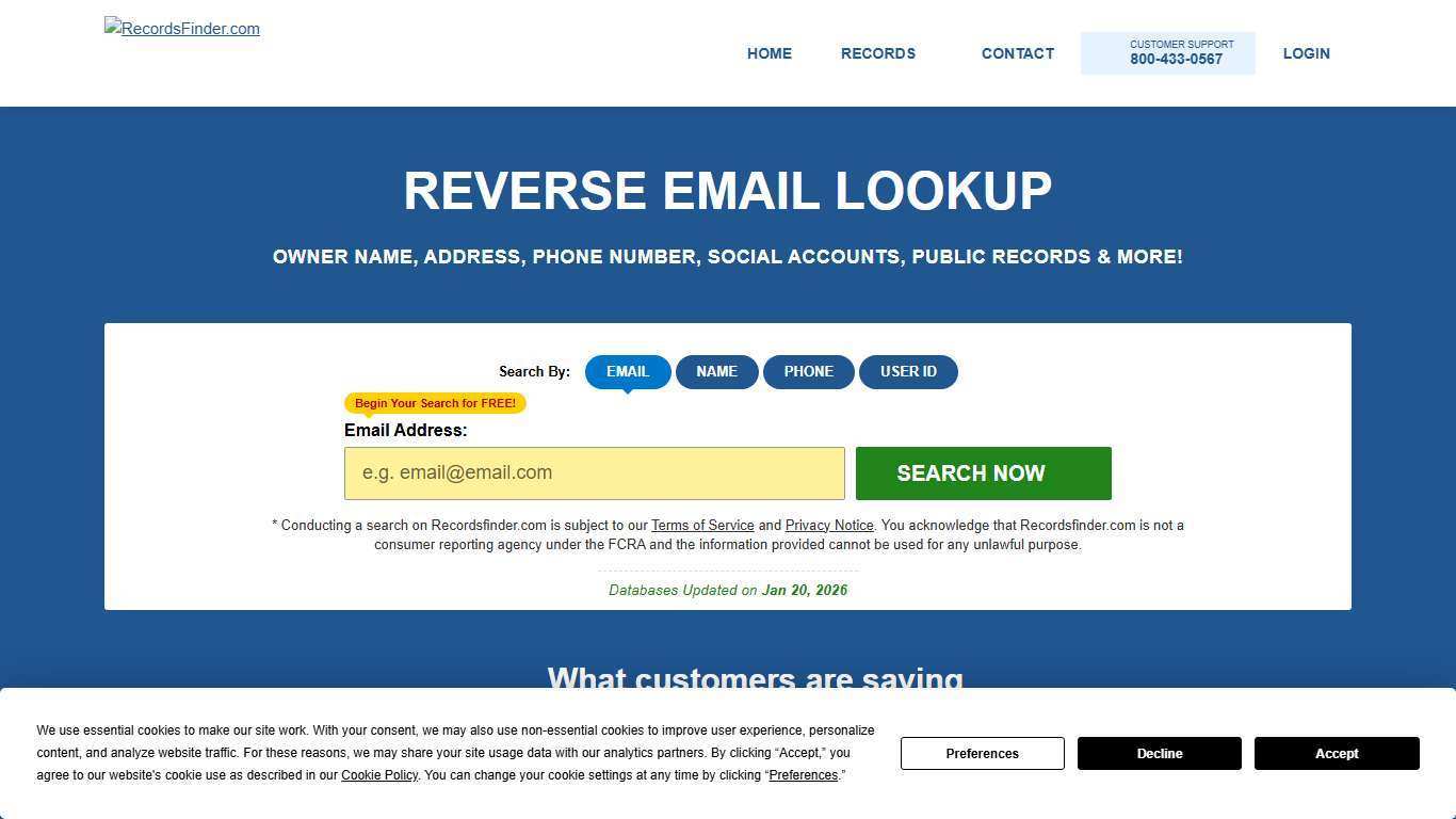 Reverse Email Lookup – Find Who Owns an Email Address
