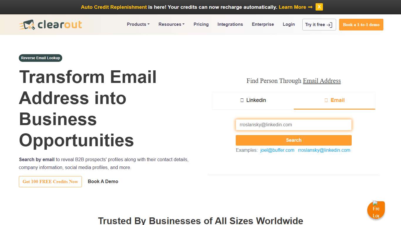 Reverse Email Lookup Tool | Find information from email